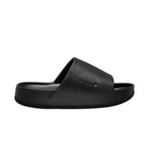 Nike Calm FD4116-001 Slide Mens US 8 Core Black Casual Slip-On Sandals GAL1753 - Picture 3 of 10